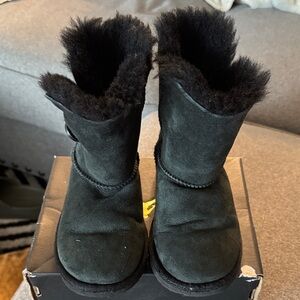 UGG Kids Black Boots